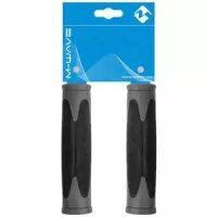 Zweikomponentengriff, 130 mm, schwarz/grau, paarweise auf M-
