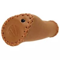 Schraubgriff VELO, Echtleder, ergonomisch geformt, 135 mm, b