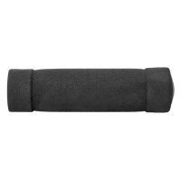 Schaumstoff-Lenkergriffe, 115 mm, schwarz, mit Lenkerstopfen