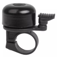 Mini-Glocke, 35mm, Alu, schwarz, mit metrischer Schraube, ge
