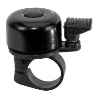 Mini-Glocke, 35mm, Alu, schwarz, mit metrischer Schraube