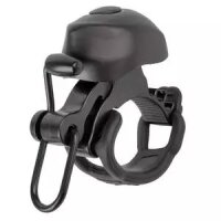Mini-Glocke >Bella S-Fit Flex< M-WAVE, mattschwarz,...
