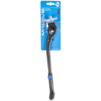 Parkstütze, Alu, 24-29", schwarz, mit Gegenplatte, M-WAVE-Ka