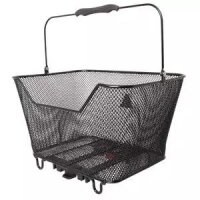 Stahlkorb, M-WAVE >Transporter One-Snap< mit Quick...