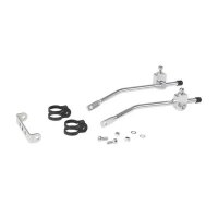 Befestigungsset für Gepäckträger, silber