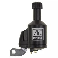 Dynamo ANLUN, 6V/3W, rechts, Kunststoff schwarz, ohne Halter