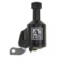 Dynamo ANLUN, 6V/3W, rechts, Kunststoff schwarz, ohne Halter