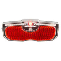 Gepäckträger-Rücklicht, mit 1 roter LED,...