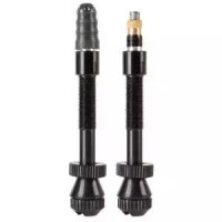 High Volume TubelessVentil, 13~38mm, Aluminium, schwarz