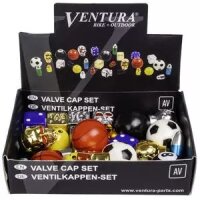 Ventilkappen-Set, für A/V, 30 Stück (15 x 2...