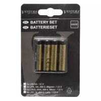 Batterien AM-4, Micro, AAA, LR-3, Alkaline, 1.5V, 1 Set = 4