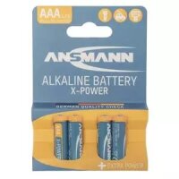 Batterien AM-4, Micro, AAA, LR-3, Alkaline, 1.5V, 1 Set = 4