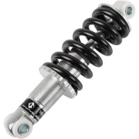Federelement M-WAVE, für Hinterbau, 165 mm, Alu, silber, mit