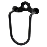 Schaltungsschutz, Stahl, 88 mm, Breite 32 mm, schwarz