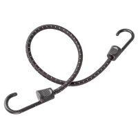 Gepäckgurt, 60 cm X 8 mm, schwarz, 10 St./PE-Beutel