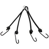 Gepäckspinne, 4-armig, 25 cm X 8 mm, schwarz, 10...