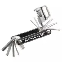 Mini-Faltwerkzeug, M-WAVE >Mini 15<, 15 Funktionen,...