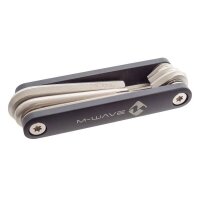 M-Wave-Falt-Werkzeugset >Pocket F6<, schwarzer...