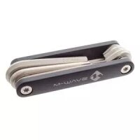 M-Wave-Falt-Werkzeugset >Pocket F6<, schwarzer...