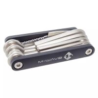 M-Wave-Falt-Werkzeugset >Pocket F13<, schwarzer...