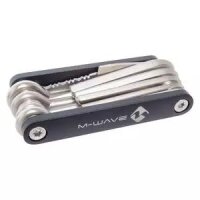 M-Wave-Falt-Werkzeugset >Pocket F13<, schwarzer...
