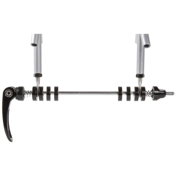 M-WAVE Schnellspanner RACKY AXLE, mit Gepäckträgeraufnahme, schwarz