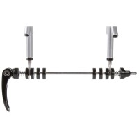 M-WAVE Schnellspanner RACKY AXLE, mit Gepäckträgeraufnahme, schwarz