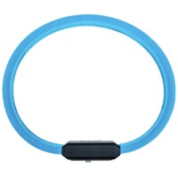 Squire Schloss STRAPLOK 35 - tragbares Gurtschloss mit Schlüsselschließung, 85cm, blau