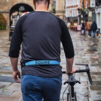 Squire Schloss STRAPLOK 35 - tragbares Gurtschloss mit Schlüsselschließung, 85cm, blau