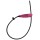 Squire Schloss STRAPLOK COMBI 10 - ultraleichtes Gurtschloss mit Zahlenkombinations-Schließung, 45cm, pink