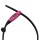 Squire Schloss STRAPLOK COMBI 10 - ultraleichtes Gurtschloss mit Zahlenkombinations-Schließung, 45cm, pink