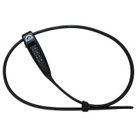 Squire Schloss STRAPLOK COMBI 10 XL - ultraleichtes Gurtschloss mit Zahlenkombinations-Schließung, 70cm, schwarz