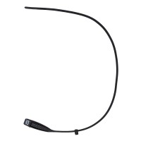 Squire Schloss STRAPLOK COMBI 10 XL - ultraleichtes Gurtschloss mit Zahlenkombinations-Schließung, 70cm, schwarz
