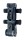 Squire Schloss FOLDA MINI FL690 - Sicherheits-Faltschloss mit Schlüsselschließung, 69cm, schwarz