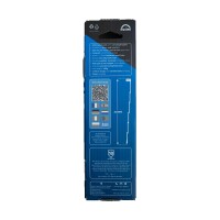 Squire Schloss FOLDALOK Plus - Sicherheits-Faltschloss mit Schlüsselschließung, 85cm, schwarz