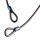 Squire Sicherheitskabel 12C/1800 - 12mm starkes Stahl-Schlaufenkabel, 1.8m, schwarz