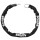 Squire Kette FRAMELOK-CHAIN FLC1000 - Rahmenschloss-Einsteckkette, 1m, schwarz