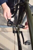 DEFENDER by Squire Schloss DF COMBI CN 3.5/900 - Sicherheits-Kettenschloss mit Zahlenkombinations-Schließung, 90cm, schwarz
