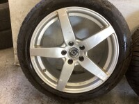 4x Alufelgen mit Winterreifen 245/45 R18 Mercedes W213