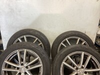 4x Alufelgen mit Sommerreifen 205/55 R17 VW Touran 2