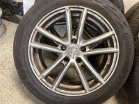 4x Alufelgen mit Sommerreifen 205/55 R17 VW Touran 2