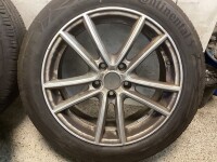 4x Alufelgen mit Sommerreifen 205/55 R17 VW Touran 2