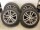 4x Alufelgen mit Sommerreifen 205/55 R17 VW Touran 2