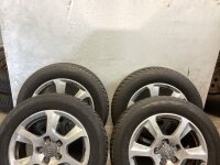 4x Alufelgen mit Winterreifen 225/55 R16 Audi A4 B8