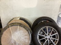 NEU 4X Alufelgen mit Winterreifen 215/60 R16 für VW...
