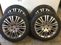 4x Alufelgen mit Winterreifen 245/45 R18 für...