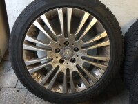 4x Alufelgen mit Winterreifen 245/45 R18 für Mercedes Viano