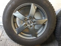 4X Alufelgen mit Winterreifen 195/65 R15 für VW Polo 6R