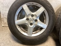 Alufelgen mit Sommerreifen 185/65 R15 Dacia Sandero