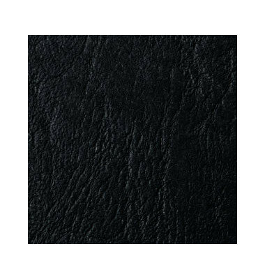GBC Einbanddeckel LeatherGrain, DIN A3, 250 g/qm, schwarz